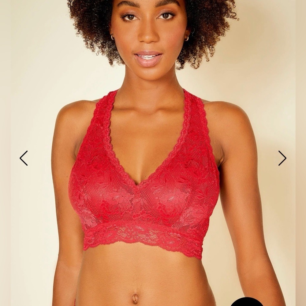 NEW COSABELLA never say never extended racie racerback bralette mystic red 3X - Picture 4 of 14